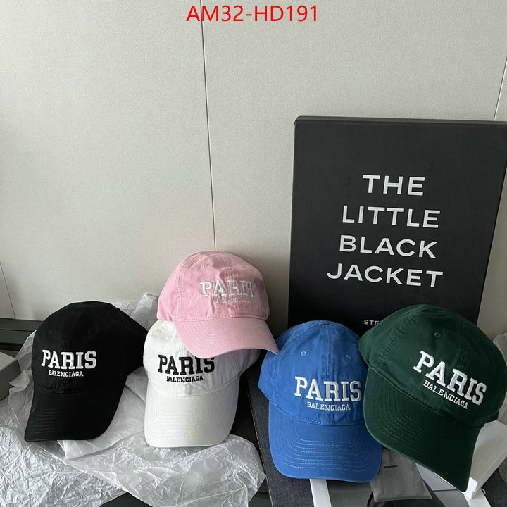 Cap (Hat)-Balenciaga,what 1:1 replica , ID: HD191,$: 32USD