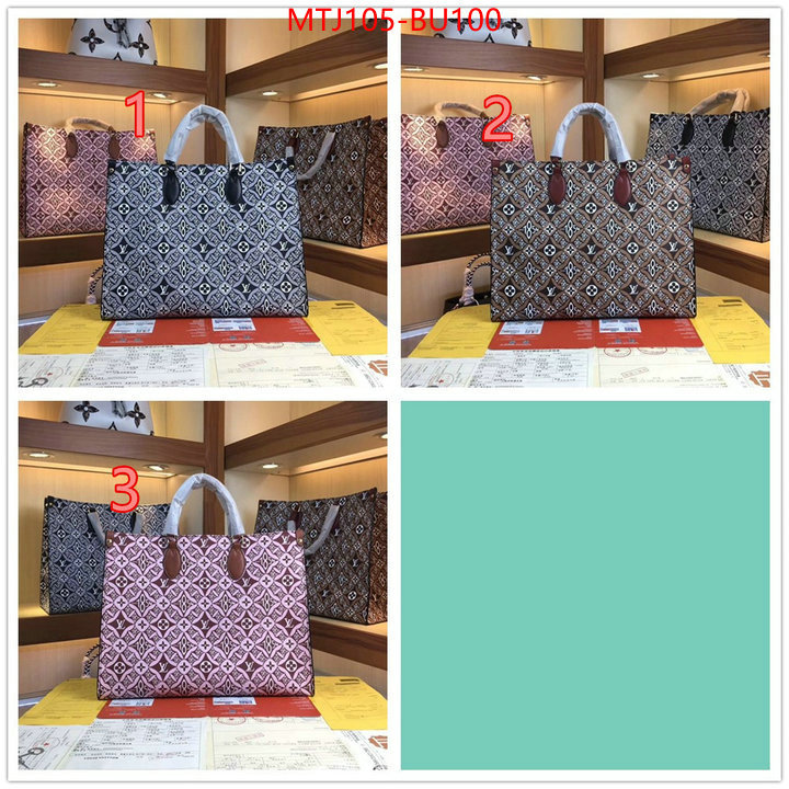 LV Bags(4A)-Handbag Collection-,ID: BU100,$: 105USD