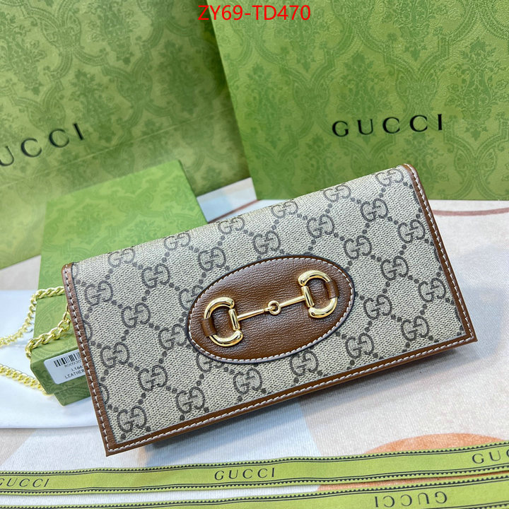 Gucci Bags(4A)-Wallet-,ID: TD470,$: 69USD
