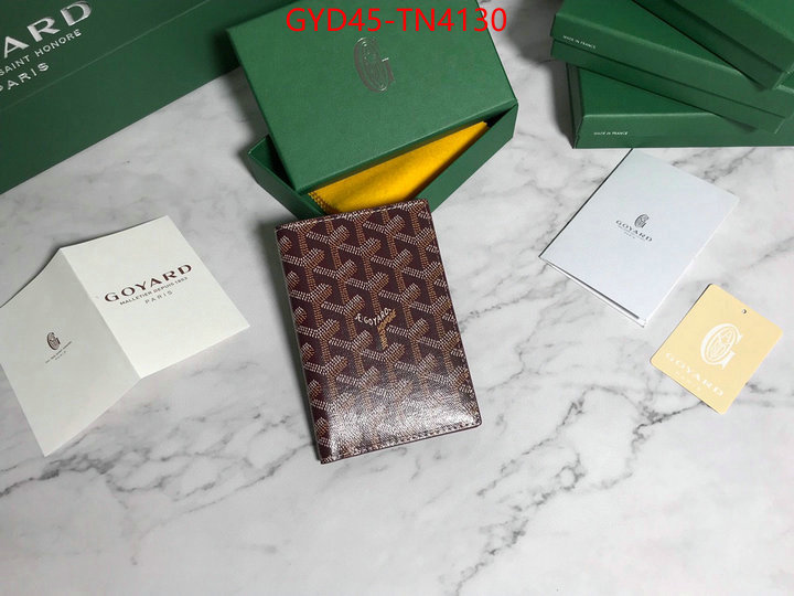 Goyard Bags(4A)-Wallet,wholesale replica ,ID: TN4130,$: 45USD