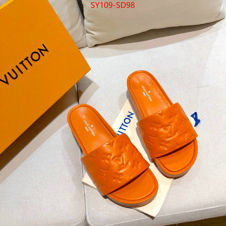 Women Shoes-LV,1:1 replica wholesale , ID: SD98,$: 109USD