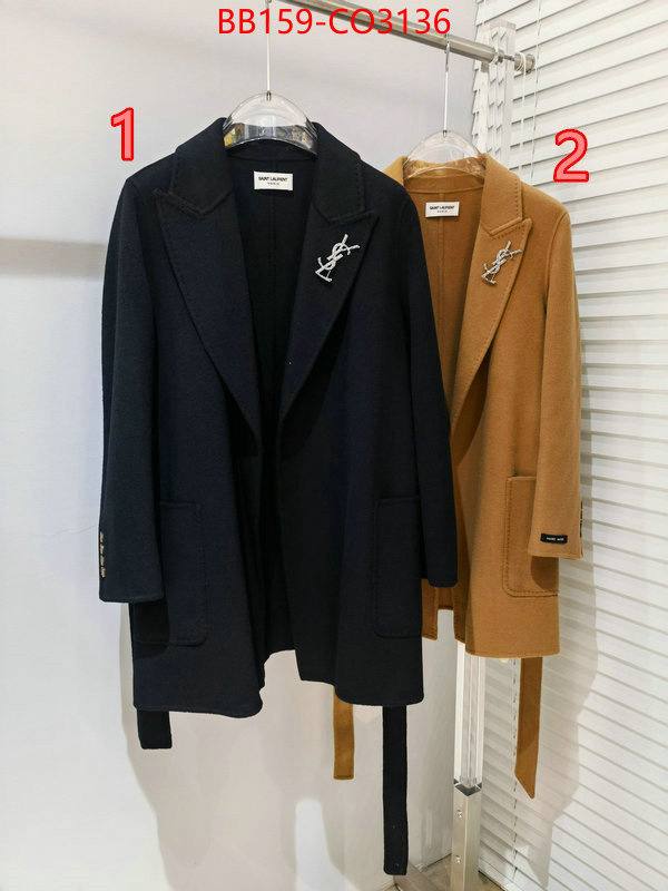 Clothing-YSL,1:1 replica wholesale ,ID: CO3136,$: 159USD