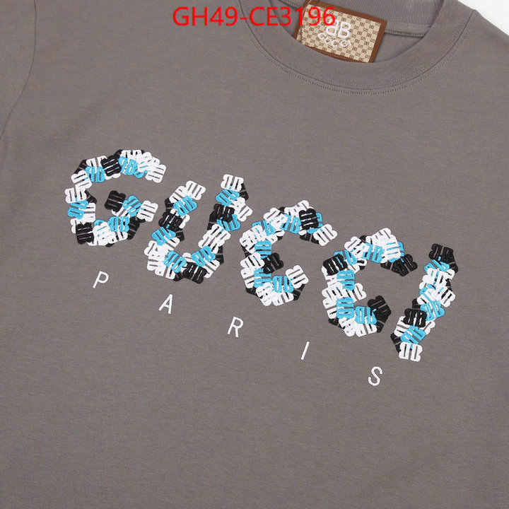 Clothing-Gucci,high quality happy copy , ID: CE3196,$: 49USD