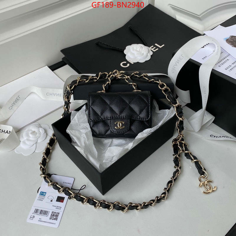 Chanel Bags(TOP)-Diagonal-,ID: BN2940,$: 189USD