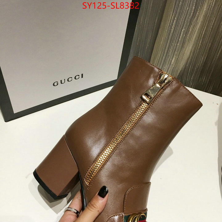 Women Shoes-Gucci,the best quality replica , ID: SL8382,$: 125USD