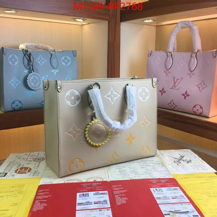 LV Bags(4A)-Handbag Collection-,ID: BP2768,$: 89USD