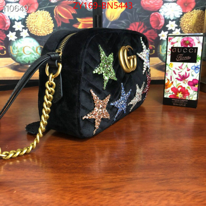 Gucci Bags(TOP)-Marmont,replica aaaaa+ designer ,ID: BN5443,$: 169USD