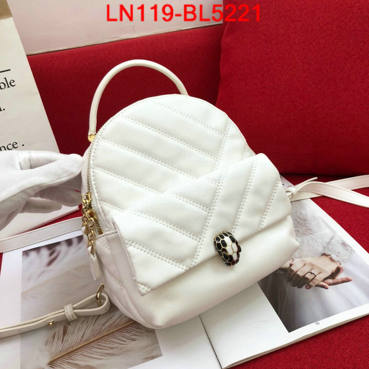 Bulgari Bags(4A)-Backpack-,aaaaa+ class replica ,ID: BL5221,$: 119USD