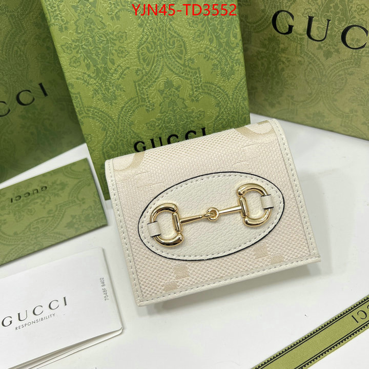 Gucci Bags(4A)-Wallet-,high quality 1:1 replica ,ID: TD3552,$: 45USD