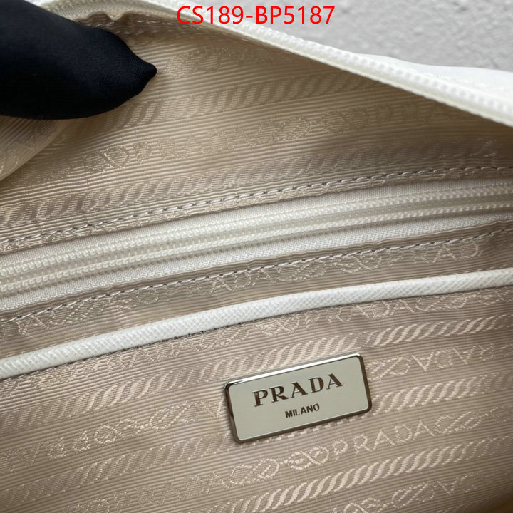 Prada Bags(TOP)-Diagonal-,ID: BP5187,$: 189USD