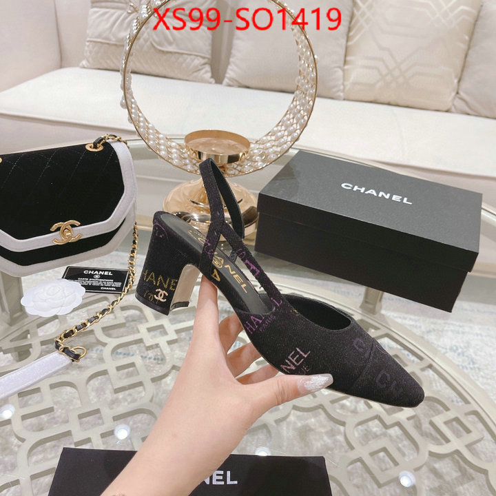 Women Shoes-Chanel,best , ID: SO1419,$: 99USD