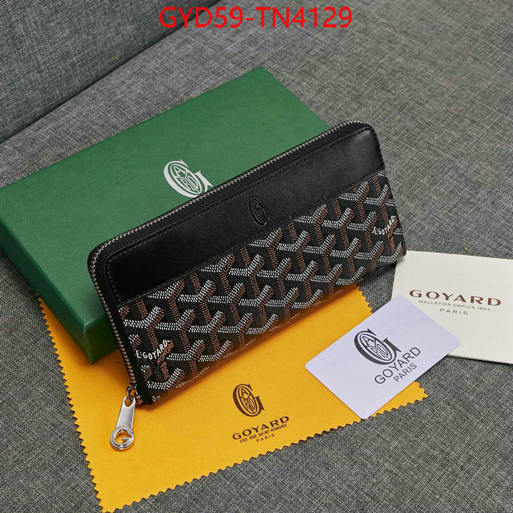 Goyard Bags(4A)-Wallet,aaaaa replica designer ,ID: TN4129,$: 59USD