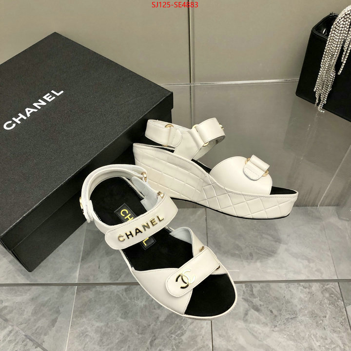 Women Shoes-Chanel,2023 luxury replicas , ID: SE4883,$: 125USD