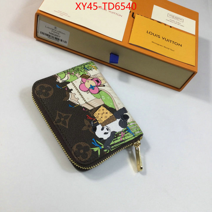 LV Bags(4A)-Wallet,best capucines replica ,ID: TD6540,$: 45USD
