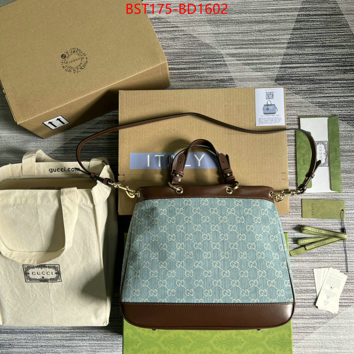 Gucci Bags(TOP)-Handbag-,the best ,ID: BD1602,$: 175USD