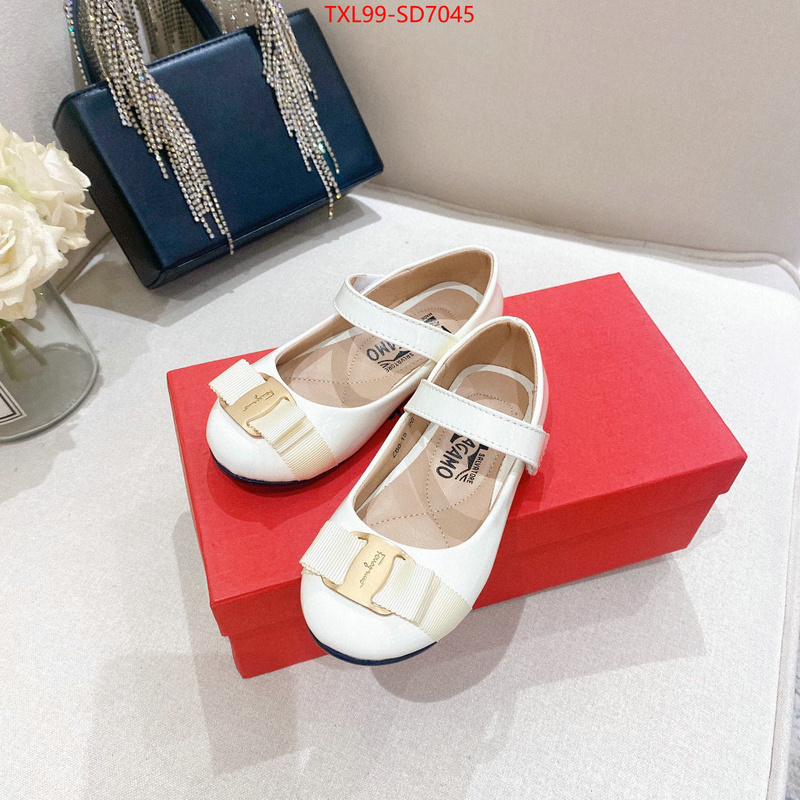 Kids shoes-Ferragamo,quality aaaaa replica , ID: SD7045,$: 99USD