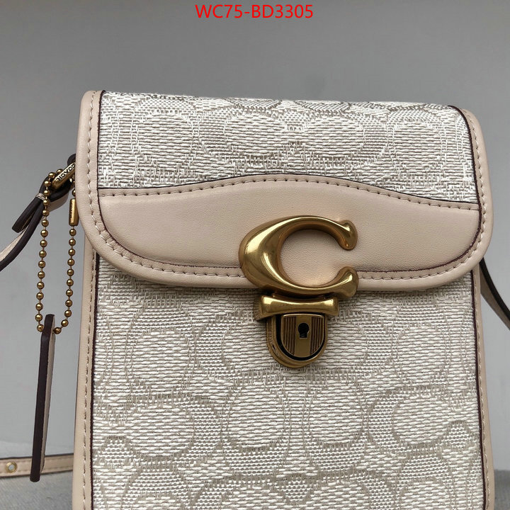 Coach Bags(4A)-Diagonal,the online shopping ,ID: BD3305,$: 75USD