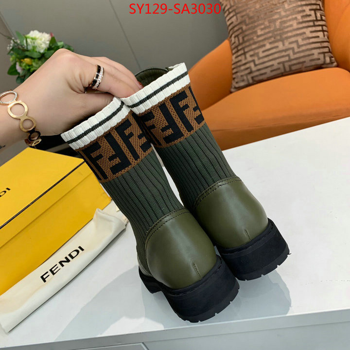 Women Shoes-Fendi,best replica quality , ID:SA3030,$: 129USD