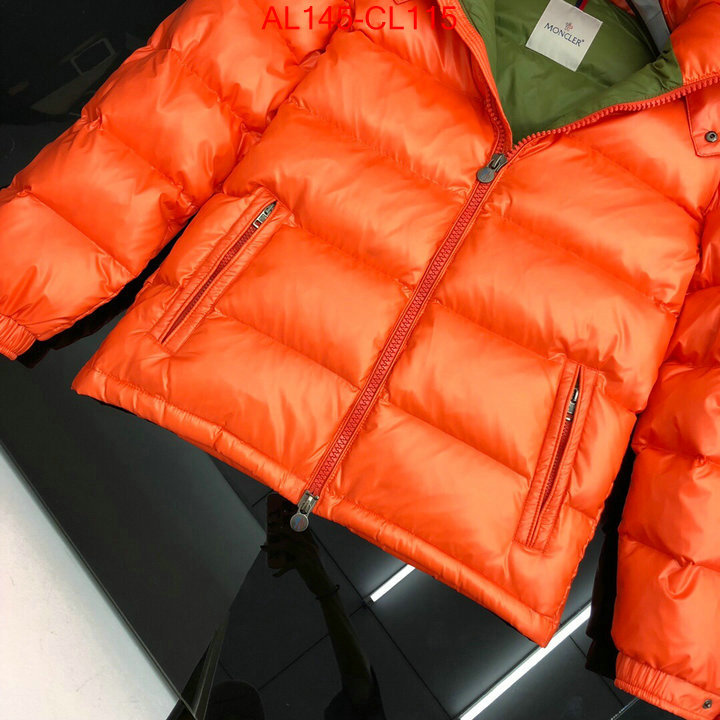 Down jacket Men-Moncler,top 1:1 replica , ID: CL115,$:145USD