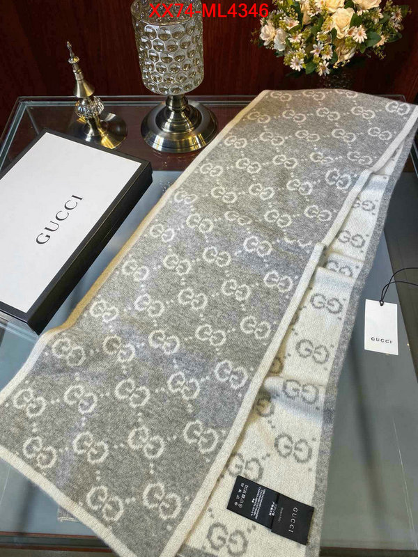 Scarf-Gucci,fake designer , ID: ML4346,$: 74USD