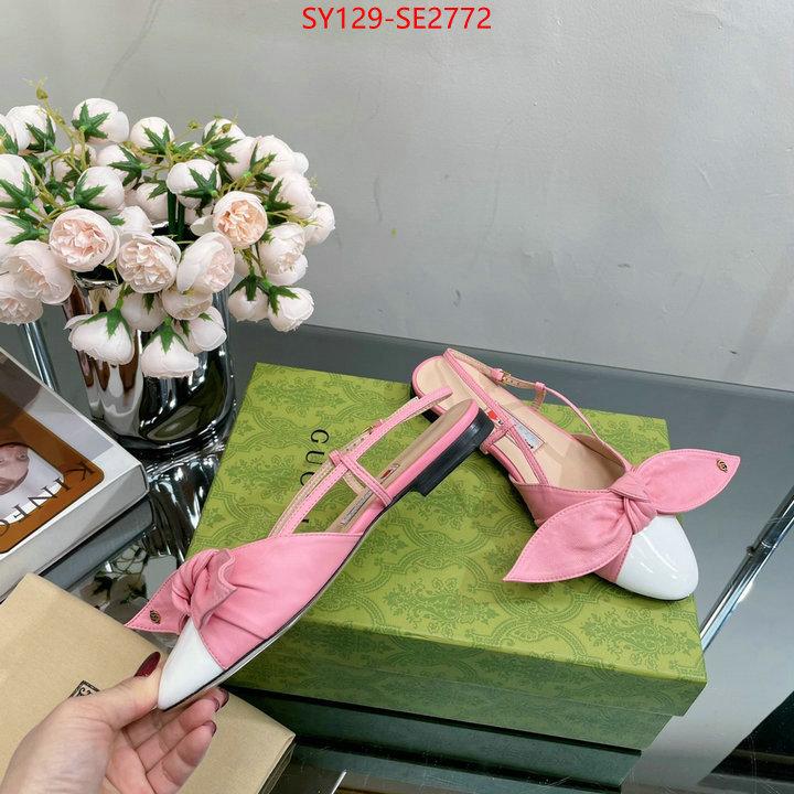 Women Shoes-Gucci,top 1:1 replica , ID: SE2772,$: 129USD