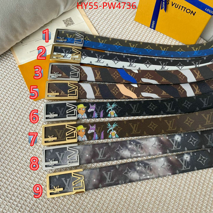 Belts-LV,wholesale replica , ID: PW4736,$: 55USD