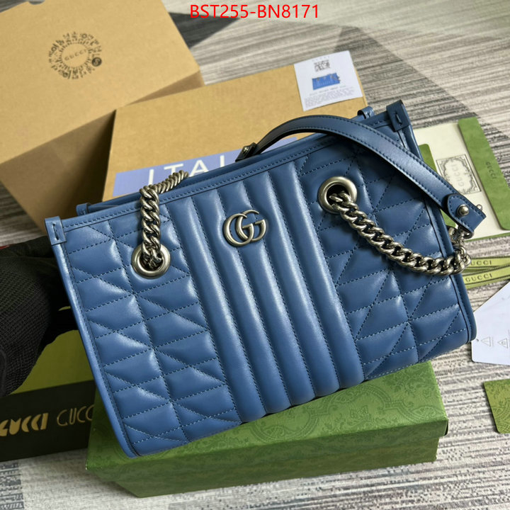 Gucci Bags(TOP)-Marmont,high quality replica ,ID: BN8171,$: 255USD