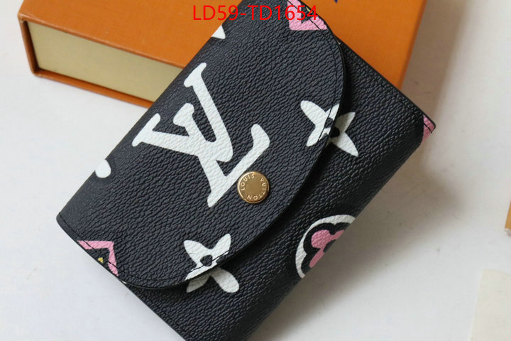 LV Bags(TOP)-Wallet,ID: TD1654,$: 59USD