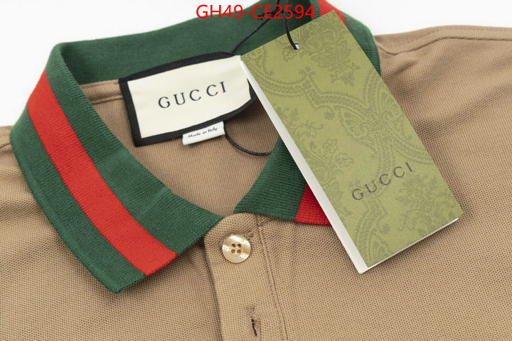 Clothing-Gucci,highest product quality , ID: CE2594,$: 49USD