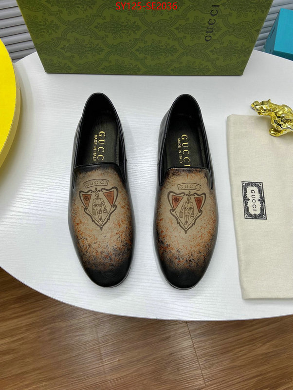 Men Shoes-Gucci,shop cheap high quality 1:1 replica , ID: SE2036,$: 125USD