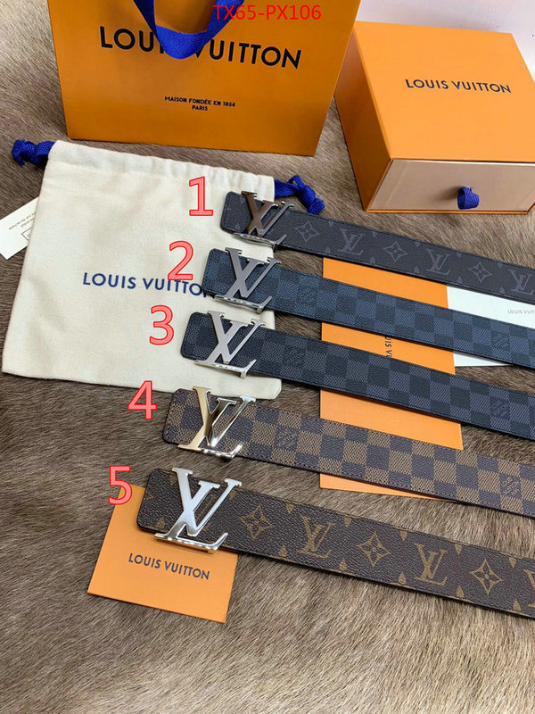 Belts-LV,replica every designer , ID: PX106,$: 65USD