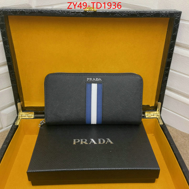 Prada Bags(4A)-Wallet,counter quality ,ID: TD1936,$: 49USD