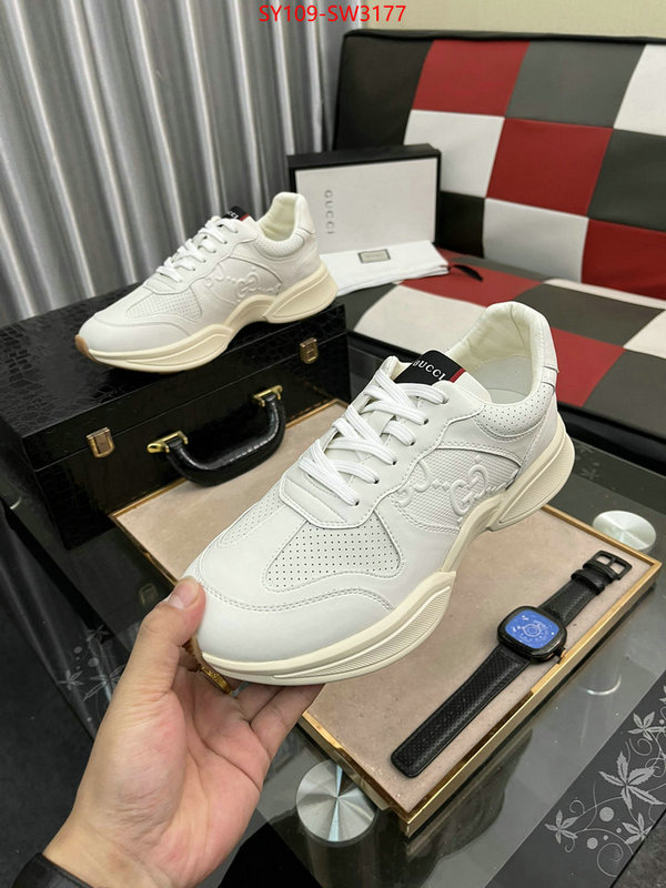 Men Shoes-Gucci,buy high quality cheap hot replica , ID: SW3177,$: 109USD