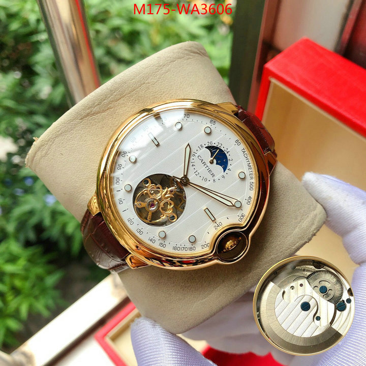 Watch(4A)-Cartier,replica best ,ID: WA3606,$: 175USD