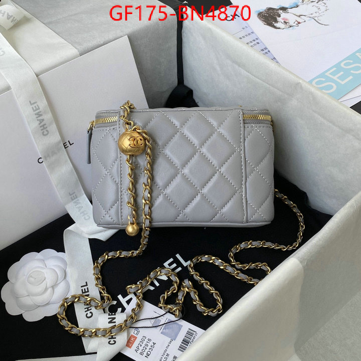 Chanel Bags(TOP)-Vanity,ID: BN4870,$: 175USD