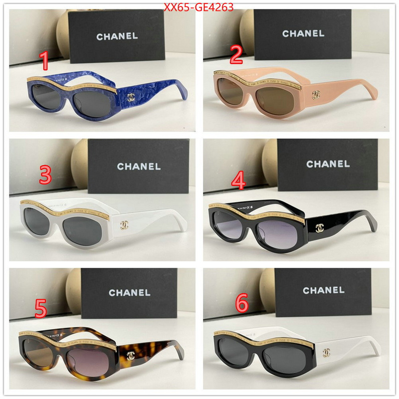 Glasses-Chanel,7 star collection , ID: GE4263,$: 65USD