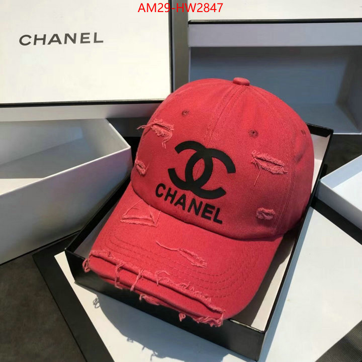 Cap (Hat)-Chanel,how to find designer replica , ID: HW2847,$: 29USD