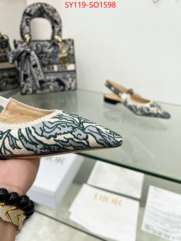 Women Shoes-Dior,best luxury replica , ID: SO1598,$: 119USD