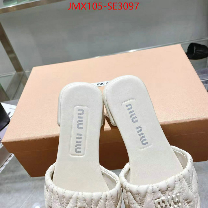 Women Shoes-Miu Miu,highest quality replica , ID: SE3097,$: 105USD