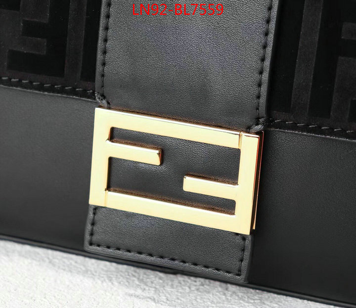 Fendi Bags(4A)-Baguette-,the most popular ,ID: BL7559,$: 92USD