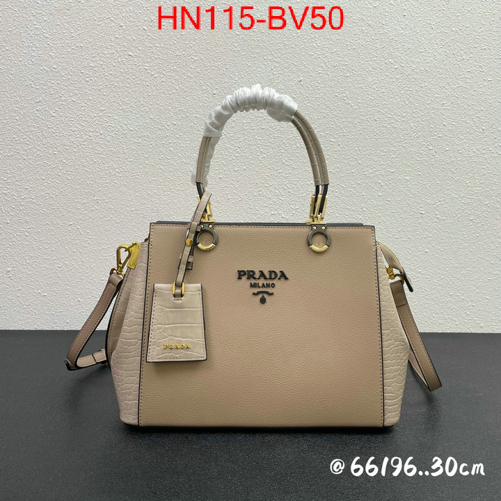 Prada Bags(4A)-Handbag-,best capucines replica ,ID: BV50,$: 115USD