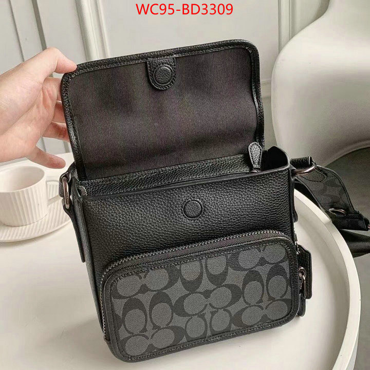 Coach Bags(4A)-Diagonal,designer replica ,ID: BD3309,$: 95USD