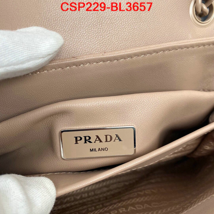 Prada Bags(TOP)-Diagonal-,ID: BL3657,$: 229USD