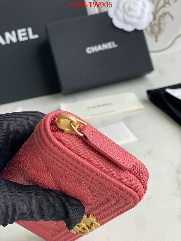 Chanel Bags(TOP)-Wallet-,ID: TW906,$: 59USD