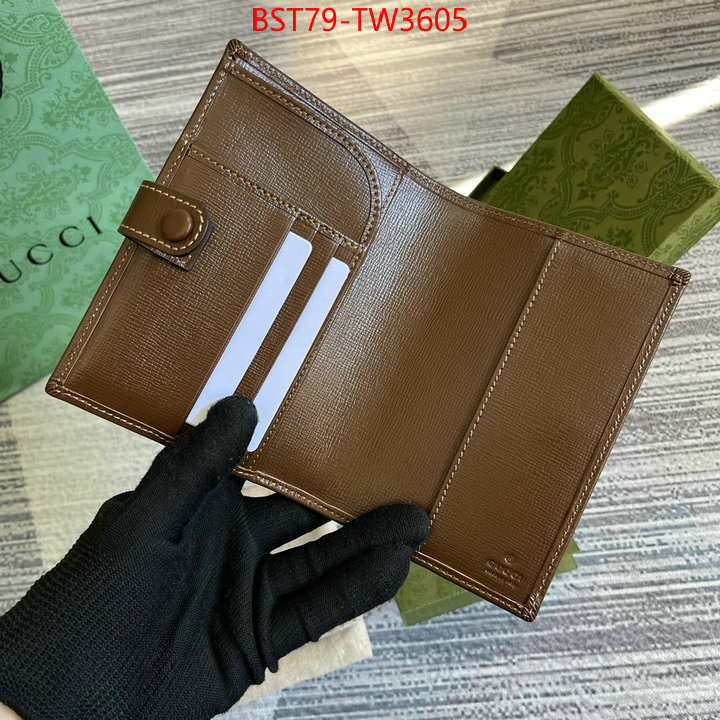 Gucci Bags(TOP)-Wallet-,aaaaa+ replica designer ,ID: TW3605,$: 79USD