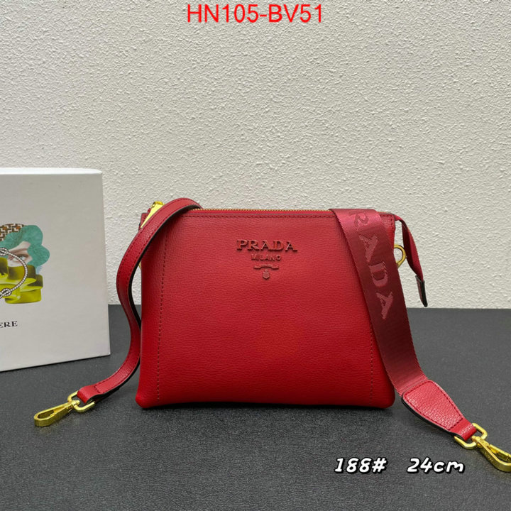 Prada Bags(4A)-Diagonal-,2023 aaaaa replica customize ,ID: BV51,$: 105USD