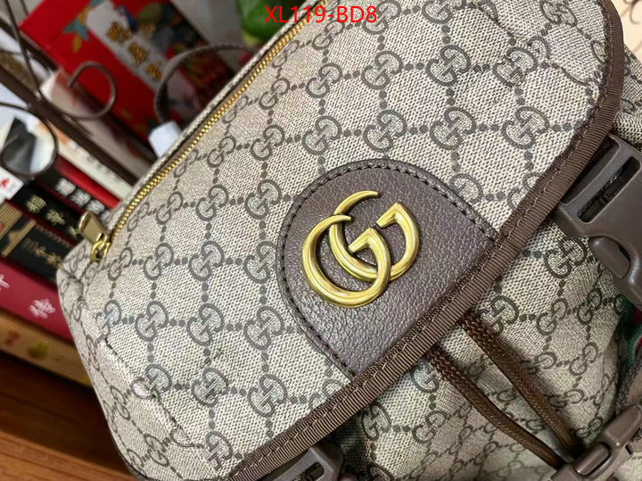 Gucci Bags(4A)-Backpack-,replicas buy special ,ID: BD8,$: 119USD