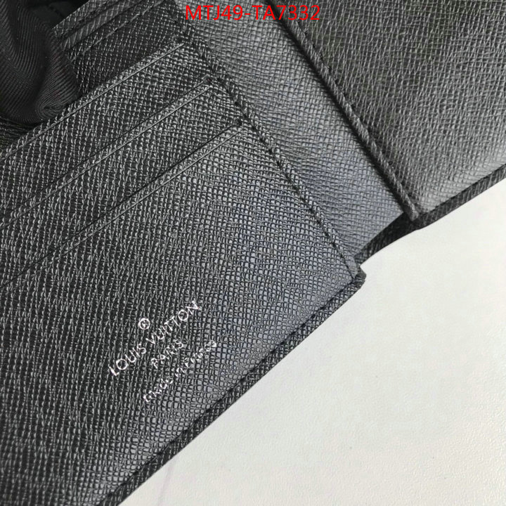 LV Bags(4A)-Wallet,ID: TA7332,$: 49USD