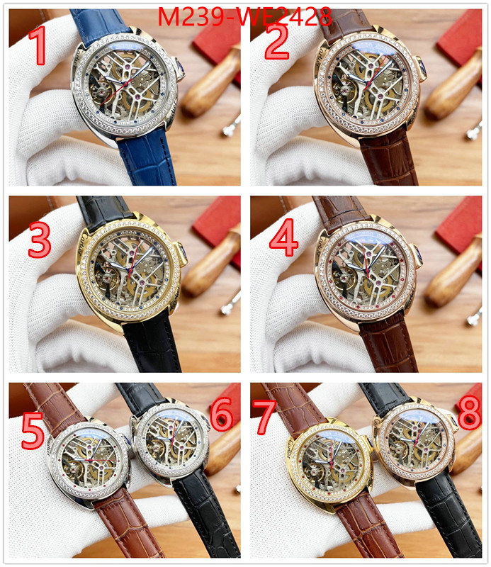 Watch(TOP)-Cartier,find replica , ID: WE2428,$: 239USD