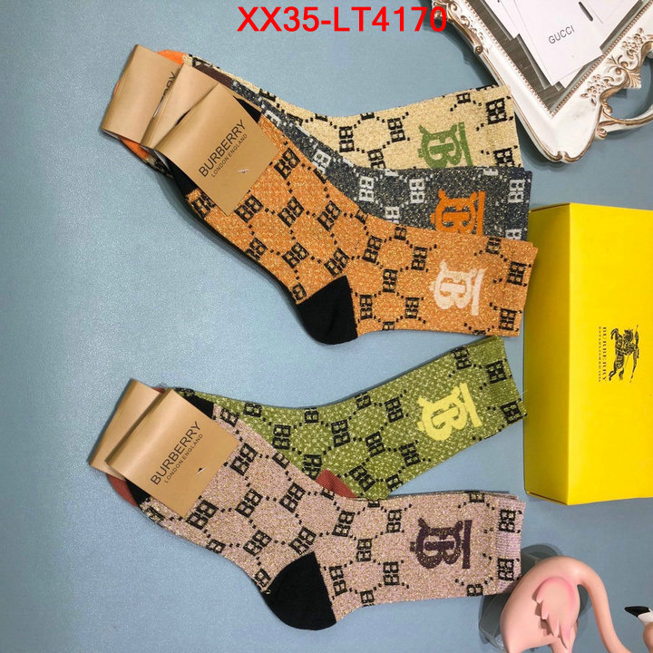 Sock-Burberry,best replica quality , ID: LT4170,$: 35USD